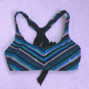 NWOT Blue Bikini Top